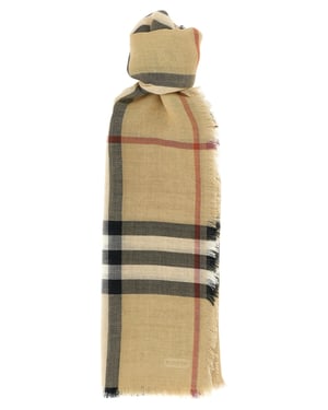 Burberry Beige Ullfoulard