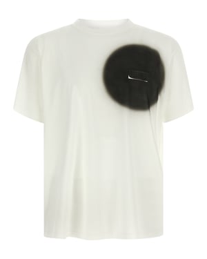 MM6 Maison Margiela Vit Bomull T-shirt