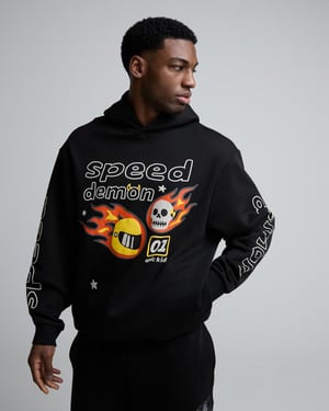 Speed Demon Overhead Hoodie