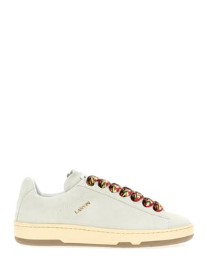 Lanvin Witte Kalfskin Sneakers