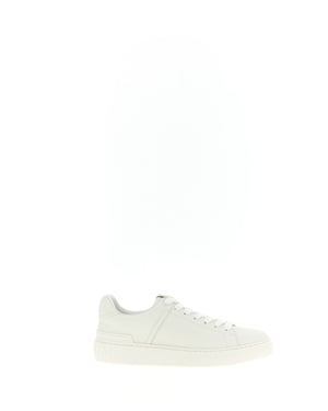 Balmain Witte Kalfsleren Sneakers