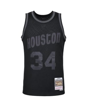 Mitchell & Ness NBA Houston Rockets Hakeem Olajuwon Mens Black Vest