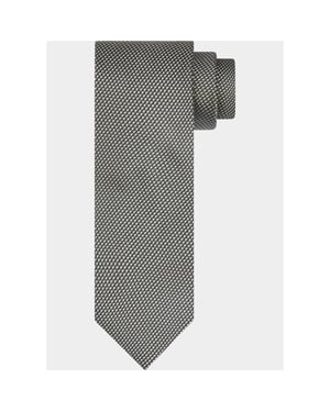 Profuomo Stropdas tie silk woven green ppwa30042/d