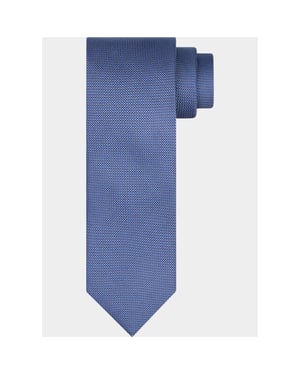Profuomo Stropdas tie silk woven navy ppwa30041/a