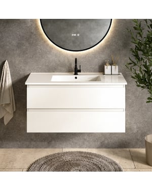 Mirlux Badkamermeubel varo 100 cm - te wastafel