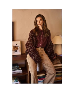 Nukus Nkf05041 333 lynn cardigan cherry