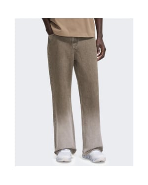 Flaneur Homme Heren relaxed fit jeans met faded wassing