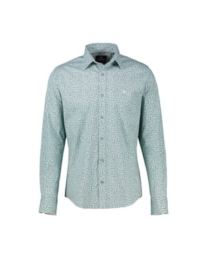 Lerros Heren overhemd 2681073 418 misty blue
