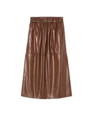 Zenggi Leather-like rokken y07-1008 3039