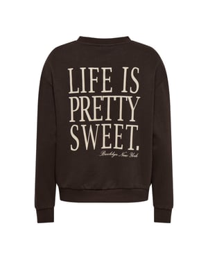 Jacqueline de Yong Jacqueline de yong jdynanna sweatshirt met tekstprint