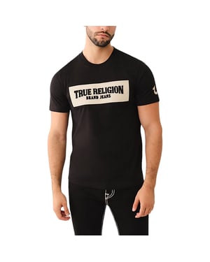 True Religion 700165 Mens T Shirts Crew Neck Short Sleeve Summer Soft Cotton Tee