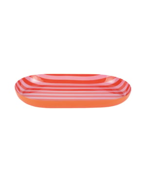 Present Time dienblad animado oval small - 25x15x2,5 cm