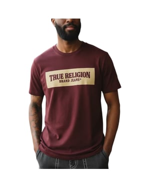 True Religion 700165 Mens T Shirts Crew Neck Short Sleeve Summer Soft Cotton Tee