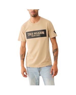 True Religion 700165 Mens T Shirts Crew Neck Short Sleeve Summer Soft Cotton Tee