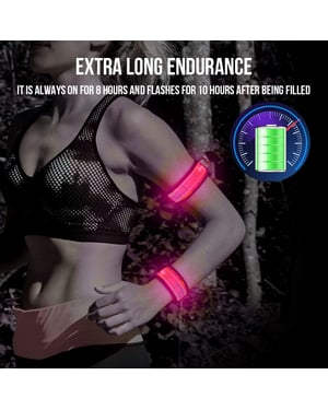 LED-armband med batteri