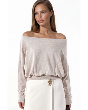 Women's Acrylic-Blend Blouse