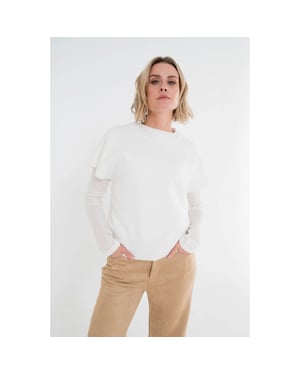 MAICAZZ Vita trui off-white
