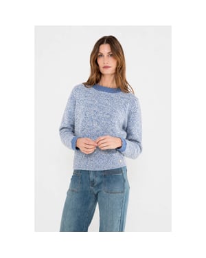 Maicazz Vron trui jeans/gold