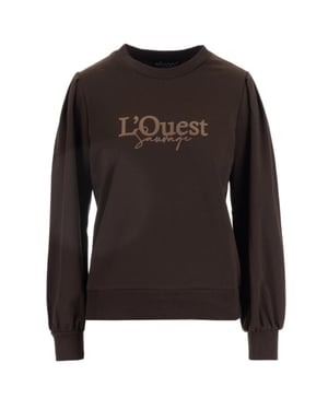 Elvira Collections Sweater l'quest dark coffee