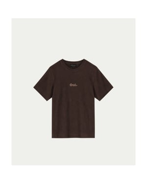 Elvira Collections T-shirt oui dark coffee