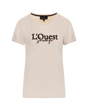 Elvira Collections T-shirt l'quest warm ivory
