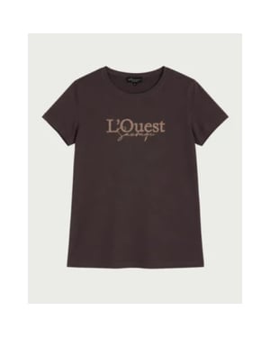 Elvira Collections T-shirt l'quest dark coffee