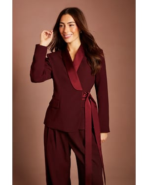 Tie Detail Blazer