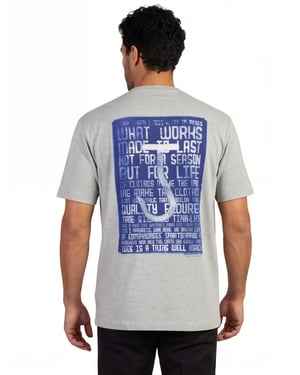 T-shirt Butcher of Blue Manifest Oversized grijs