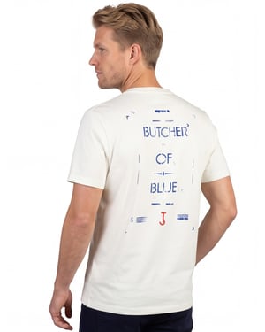 T-shirt Butcher of Blue Army Tee Oversized creme