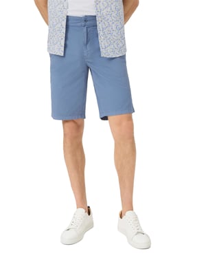 Bermuda Brax Bari blauw regular fit