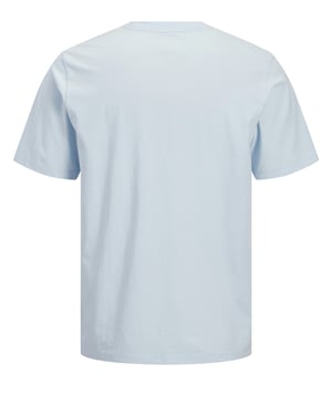 T-shirt Jack & Jones Plus Size lichtblauw logo opdruk