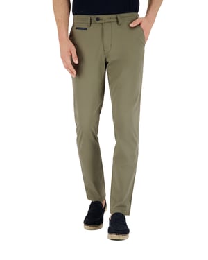 katoenen broek Gardeur Benny-3 groen