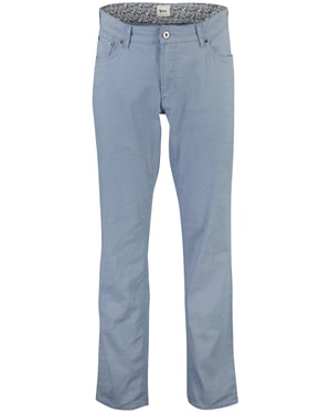 Brax Chuck broek blauw slim fit zomer