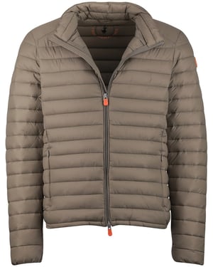 Bruin zomerjas Save the Duck gewatteerd nylon