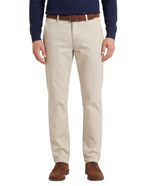 Gardeur Pantalon Bono Beige katoen chino