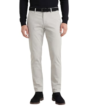 Gardeur subway pantalon grijs effen