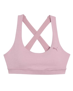 Puma Cloudspun sportbeha zonder beugels voor dames (Roze)