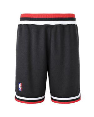 Mitchell & Ness NBA Chicago Bulls Authentic Mens Black Shorts