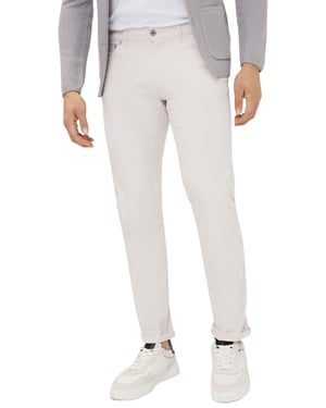 Brax jeans creme effen katoen