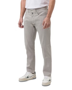 Pierre Cardin Lyon Tapered fit 5-pocket broek grijs