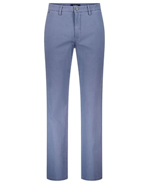 Blauwe pantalon Gardeur Modern Fit Benito katoen