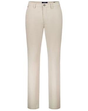 Pantalon flatfront model Gardeur Benito beige normale fit
