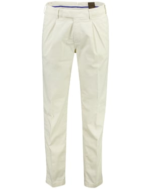 Pantalon Gardeur Tybalt creme flatfront model normale fit