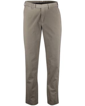 Gardeur pantalon flatfront khaki katoen normale fit