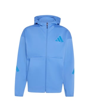 Men's adidas Z.n.e. Full Zip Hoodie in Rayblu