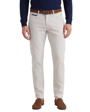 katoenen broek Gardeur Benny grijs