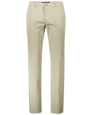 Pantalon flatfront Gardeur khaki normale fit