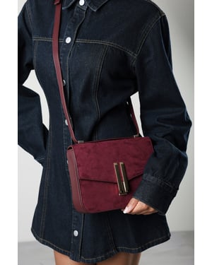 Where's That From Womens Gelora Cross Body Bag With Clasp Detail