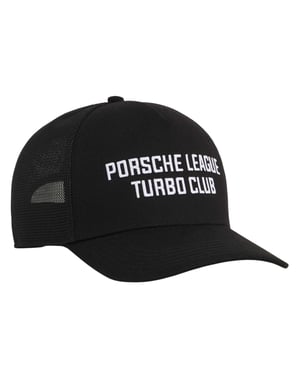 Puma Porsche League-truckerpet voor heren (Zwart)