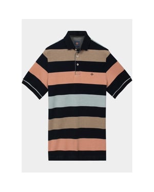 Baileys Polo heren poloshirt 2-tone pique, y/d s 615200/35